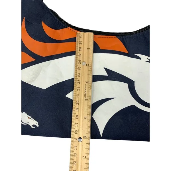 Denver Broncos Women's Small Purse Blue - Image 5