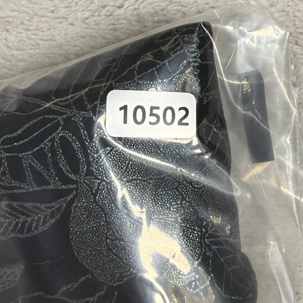 Lululemon Invigorate Training Tank Top Black Silver Floral Size 2 LW1DCOS - Image 5