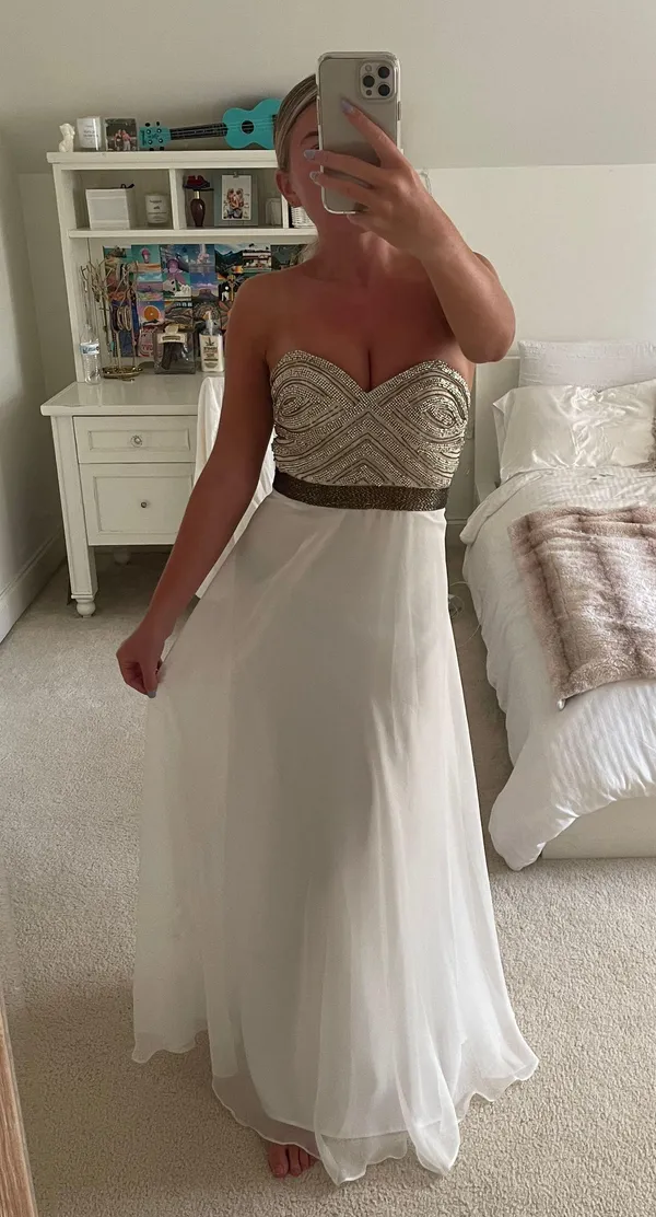 Madison James Beaded Gown - Image 3