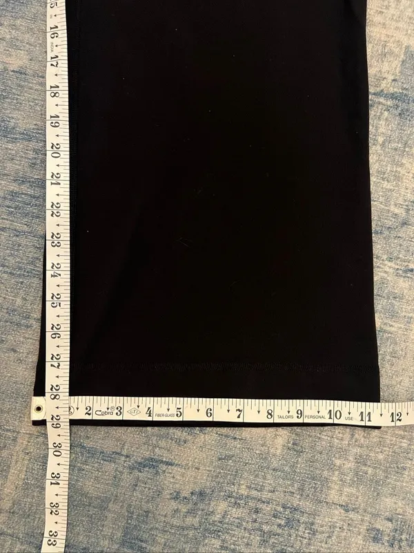 Lululemon Black Wide Leg Still Pants Size 8 Short (29" Inseam) - Image 7