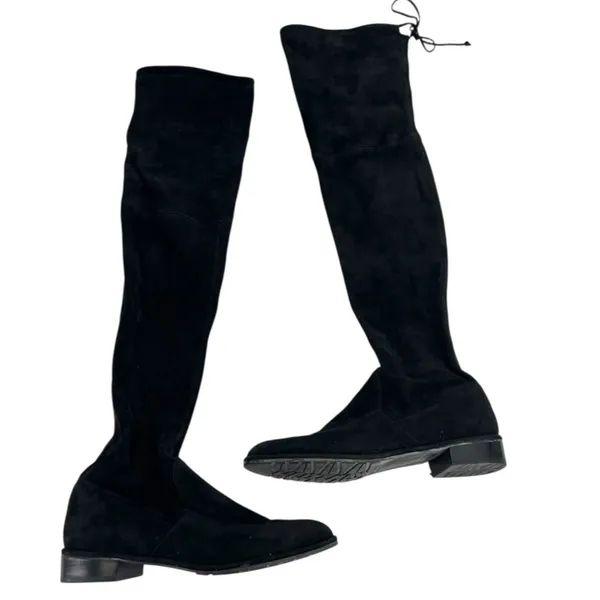 Stuart Weitzman Lowland over-the-knee boots‎ black sz 9 - Image 2