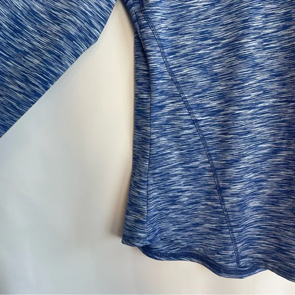 ScrubStar Premium Collection Underscrub Top Women L Active Base Layer Blue Soft - Image 5