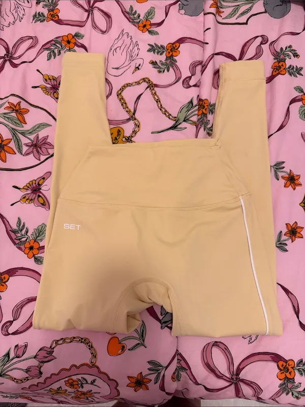 SET Active Breathe 1.0 Pipe Leggings Butter - Image 2