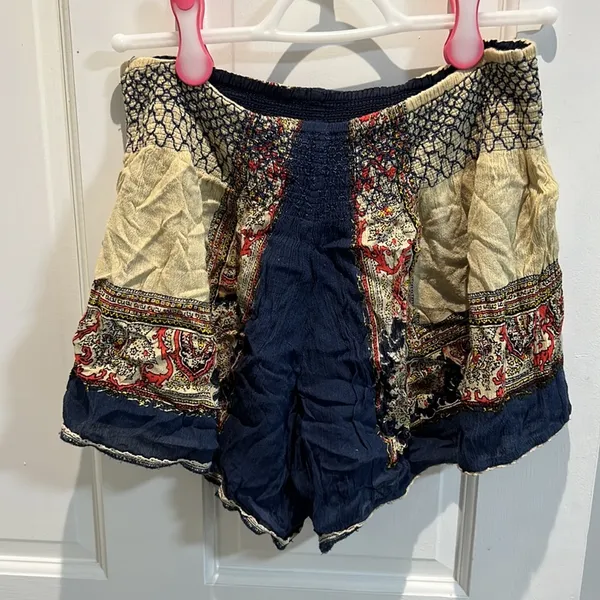 Patterned free people shorts - Image 2