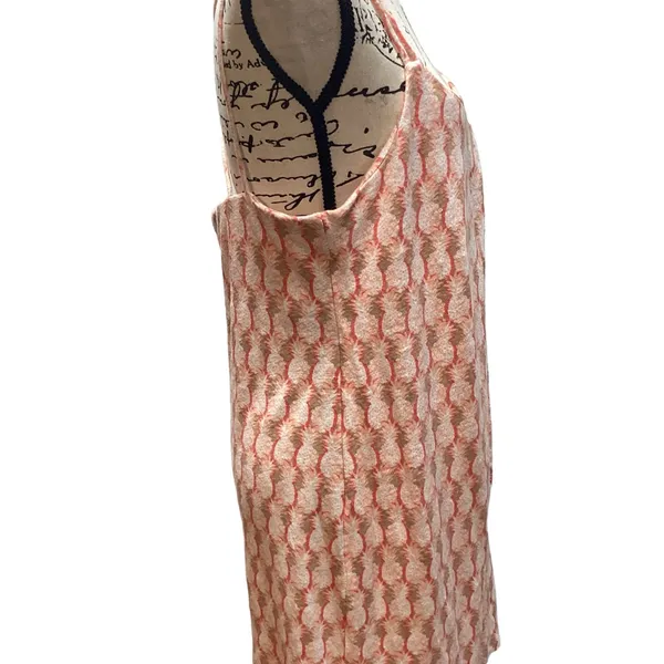 Tommy Bahama Resortwear Pineapple Print sundress Coral Size Medium - Image 9