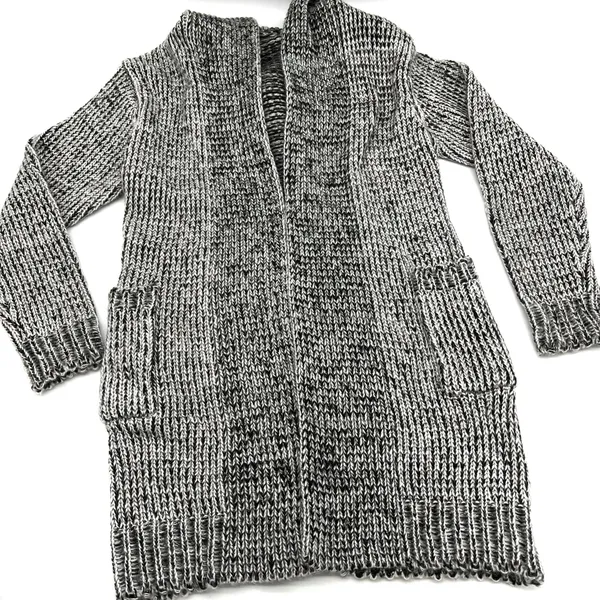 Men Sweater Cardigan Jacket Hoodie Long Sleeve Blouse Sweater Sweatshirt Knit Coat - Image 3