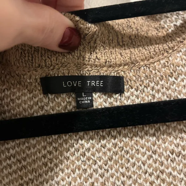 Love Tree Brown and White Plaid Vest - Image 6