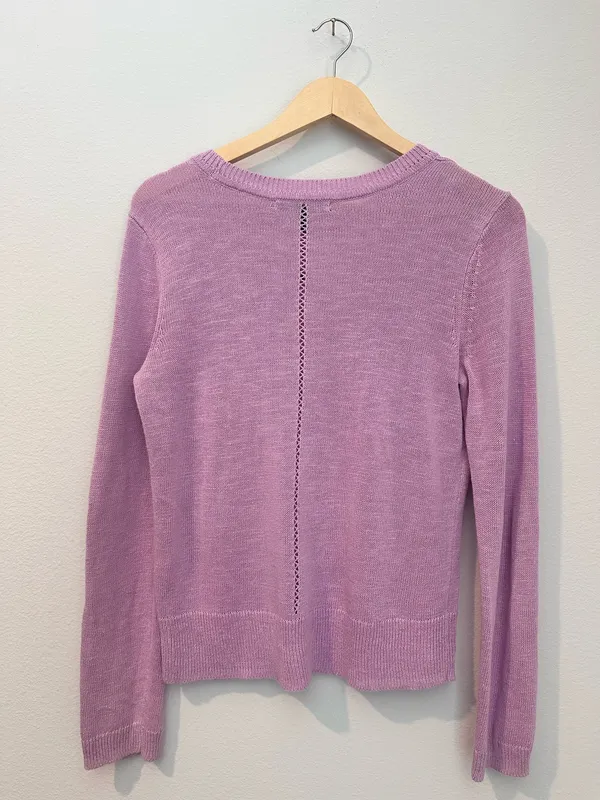 Banana Republic Purple Sweater - Image 2