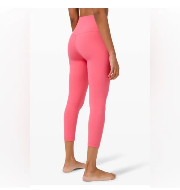 Lululemon Guava Pink Align Leggings sz 8 - Image 3