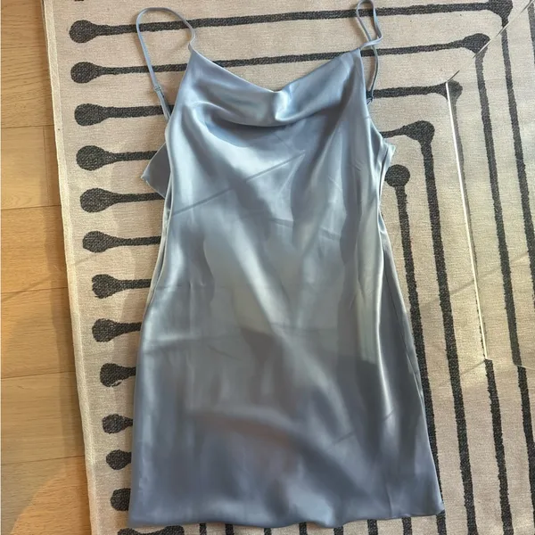 Urban Outfitters Sky Blue Mallory Slip Dress - Image 5