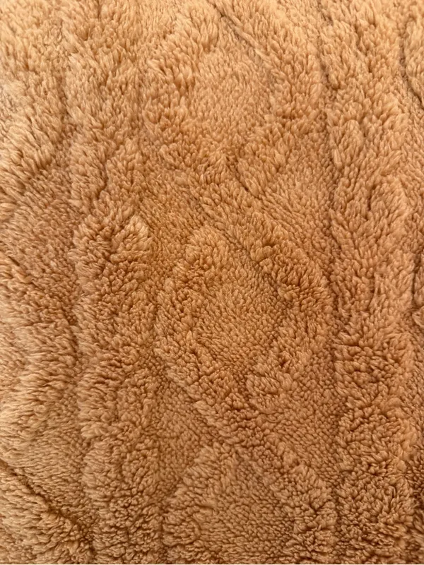 Daisy Fuentes Teddy Fleece Quarter Zip Pullover Camel Brown Size S NWT - Image 2