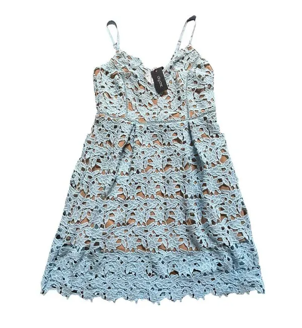 NWT City Chic Sky Blue So Fancy Dress - Size S/16 - Image 5