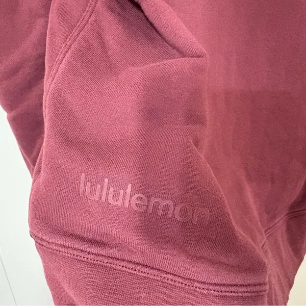 Lululemon Perfectly Oversized Hoodie Burgundy Maroon Size 4 - Image 7