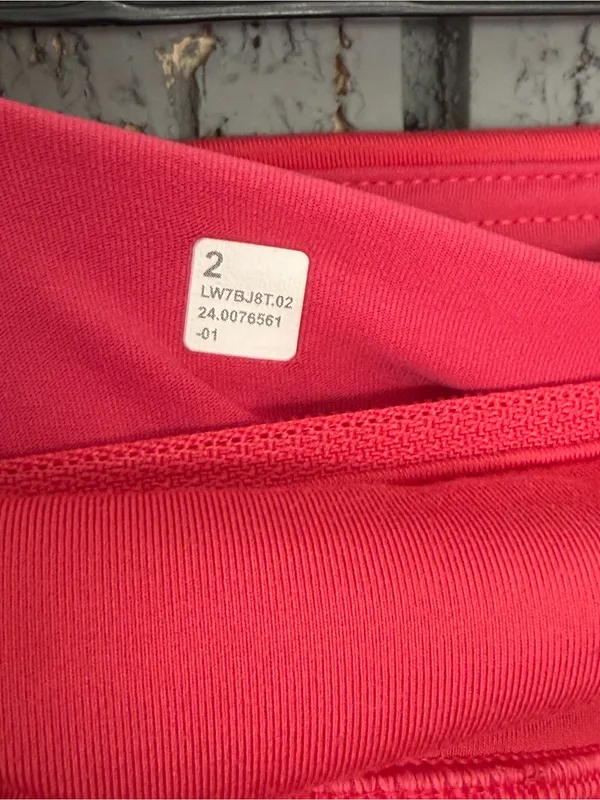 Lululemon Speed Up High-Rise Lined Short 4" Glaze Pink Size 2 - Image 8