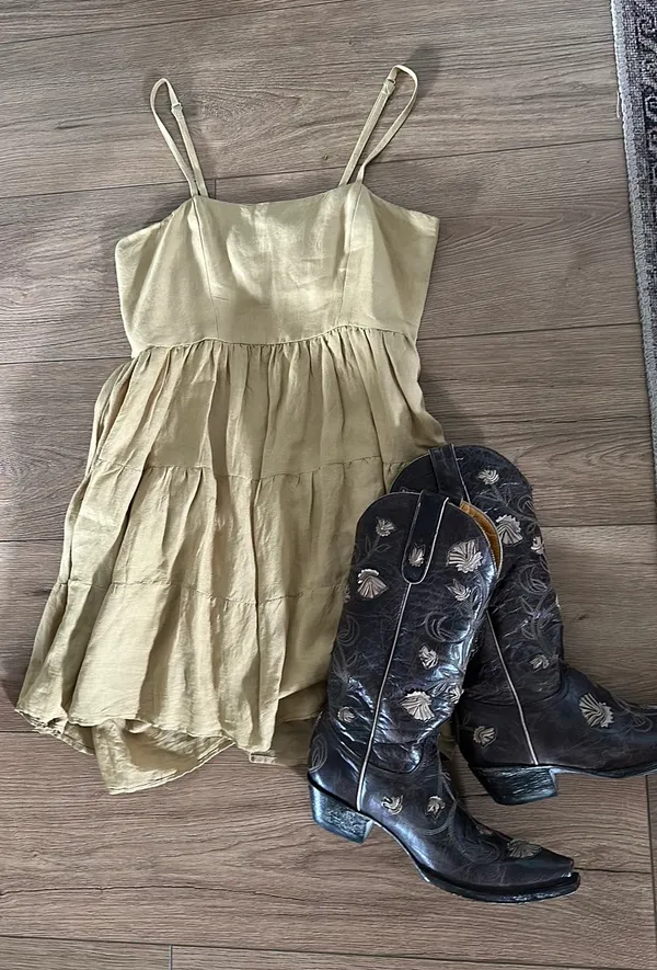 Elan Yellow Sundress - Image 5