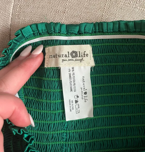 Natural Life Green  Skirt - Image 3
