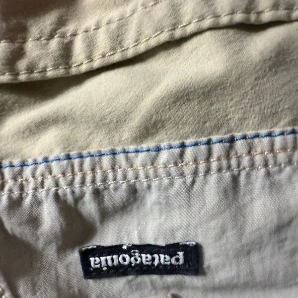 PATAGONIA Away From Home Cargo Outdoor Hiking Camping Shorts Beige Size 6. - Image 4
