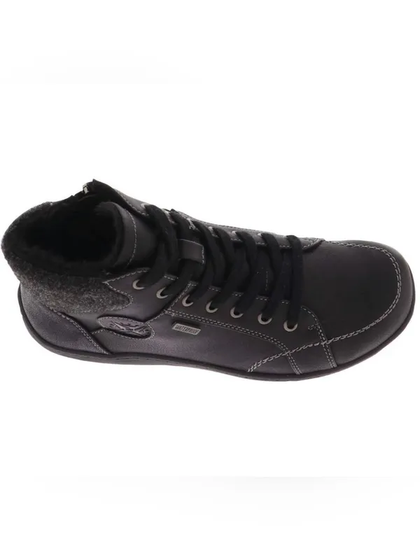 Wanderlust Black Lace-Up Women’s Ankle Boots Size 8.5 Extra Wide - Image 2