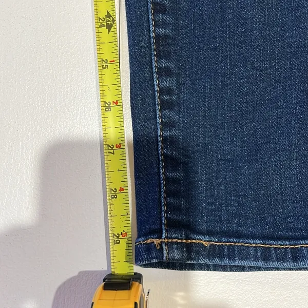 7 for all man kind women’s size 31 skinny blue jeans - Image 12