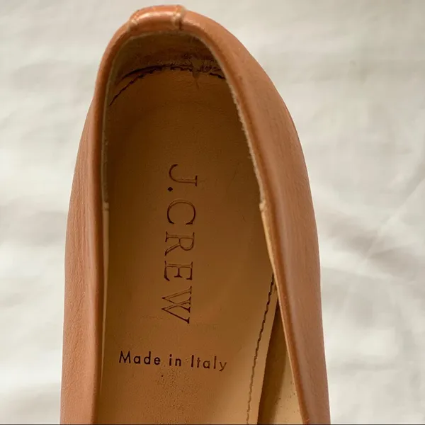 Tan J. Crew leather ballet flats - Image 3