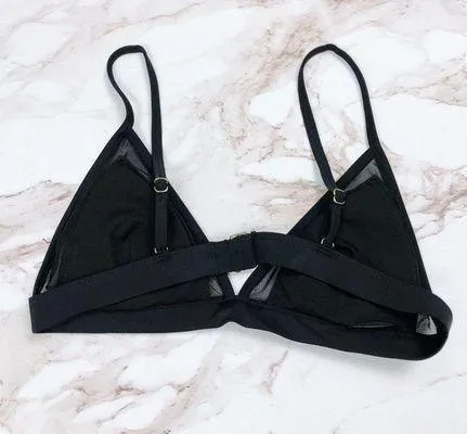 Lace Bralette Black - Image 2