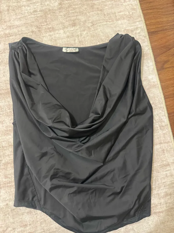 Free People Cowl neck top size small - Image 2