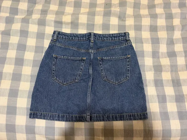 Hollister Ultra High-Rise Denim Skirt - Image 2