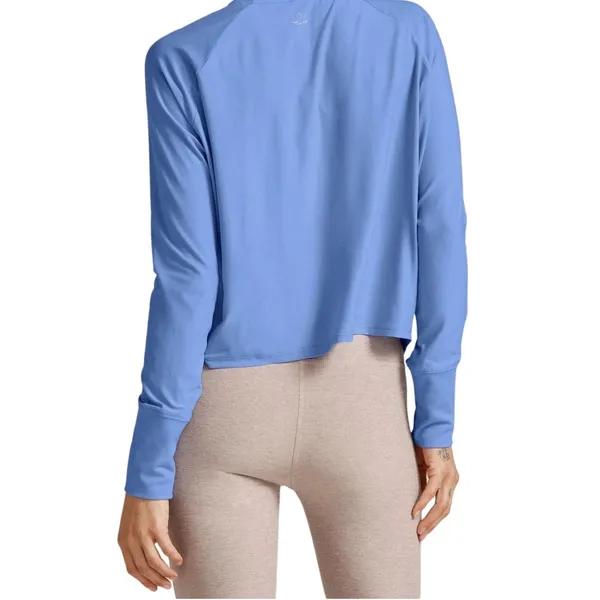 NWT Beyond‎ Yoga Lite Airshield Cropped Top WK7925 Pullover L Athleisure - Image 3