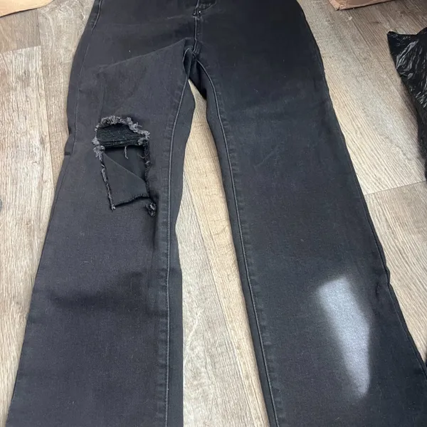 Risen black distressed jeans size 9/29‎ - Image 6