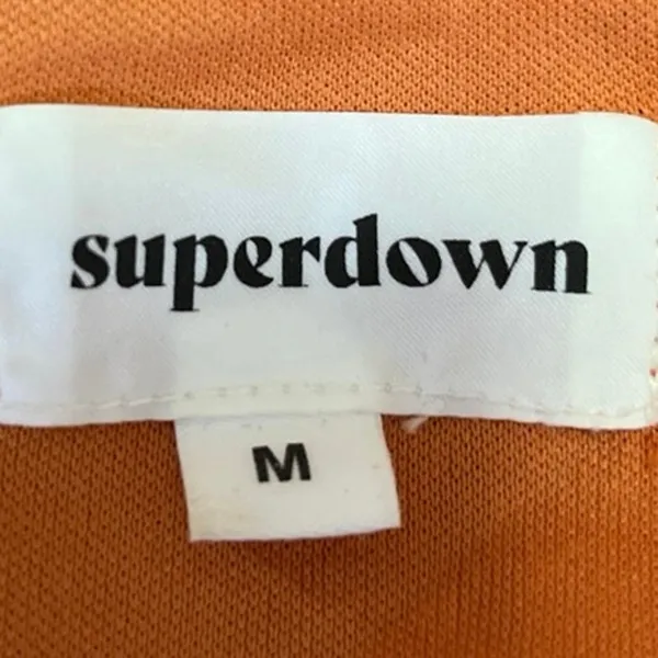 Superdown Delanie Brown Metallic Sleeveless Cami Camisole Mini Bodycon Dress M - Image 4
