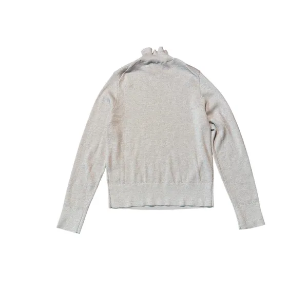 J. Crew Metallic merino wool ruffleneck sweater NEW - Image 7