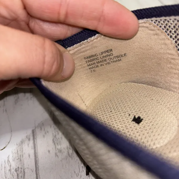 Womens Size 7.5 Birdies Eggshell And Navy EUC - Image 5