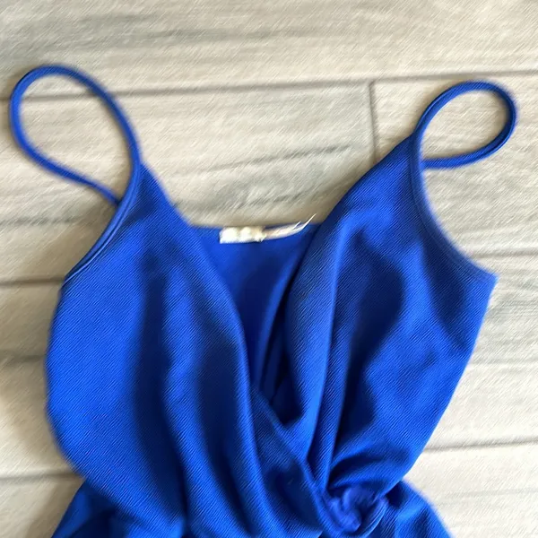 Kimchi blue cobalt romper - Image 2