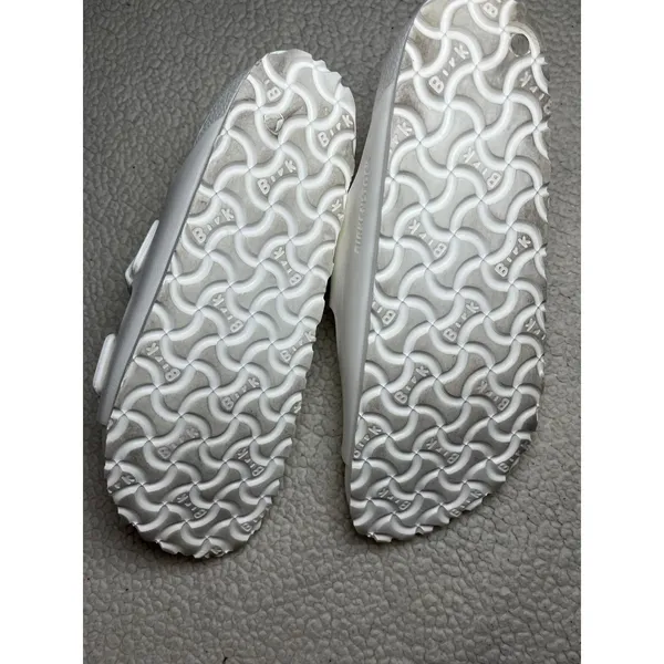 Birkenstock Arizona EVA Sandals White Slip On Water Resistant Size 38 - Image 4