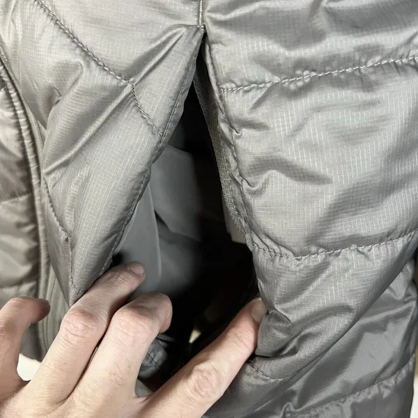 5.11 Tactical Puffer Jacket Womens Medium Insulated‎ Gray Zip Up Outdoor Winter - Image 12