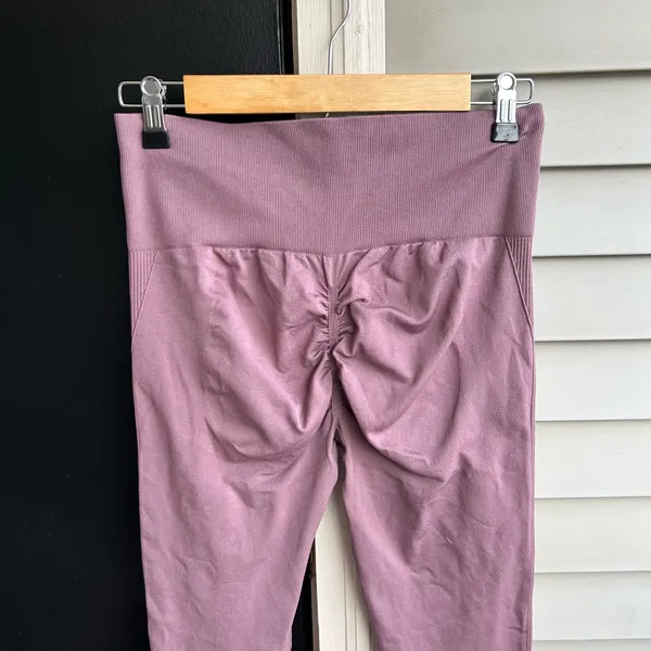 Seamless leggings Purple Size L - Image 4