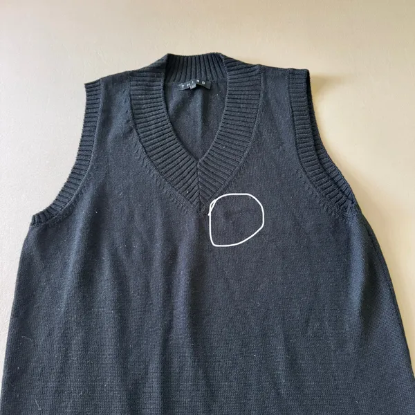 Third Wool Blend Sleeveless Maxi Knit Dress - Image 7