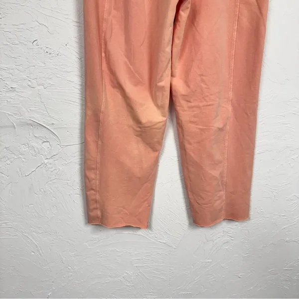 Daily Practice Coral Pink Wide Leg Casual Sweatpants Womens XS Cropped Gorpcore - Image 7