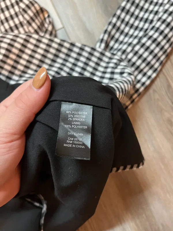 Anthropologie Maison d’Amelie Gingham Blazer - Image 4