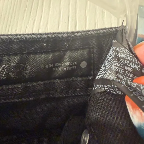 Zara Women's Black Jeans - Image 3