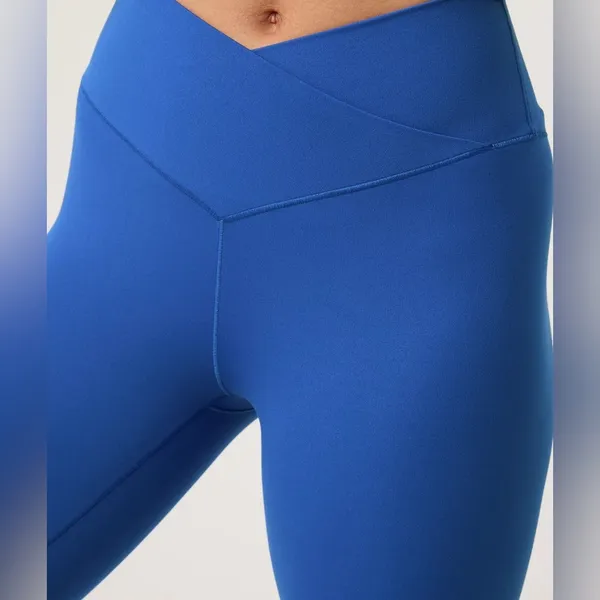 NWT OFFLINE By Aerie Real Me High Waisted Crossover Flare Legging - Image 5