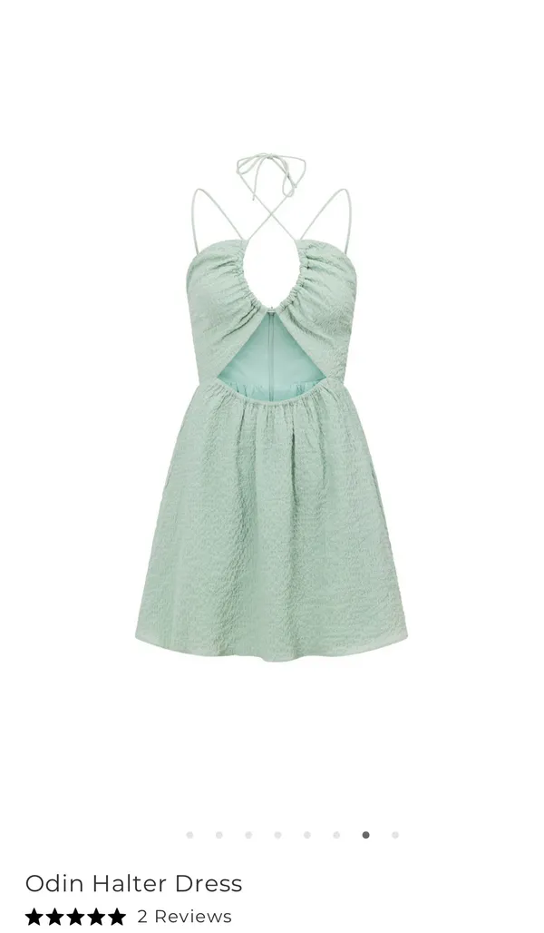 Sabo Skirt Odin Halter Dress - Image 6