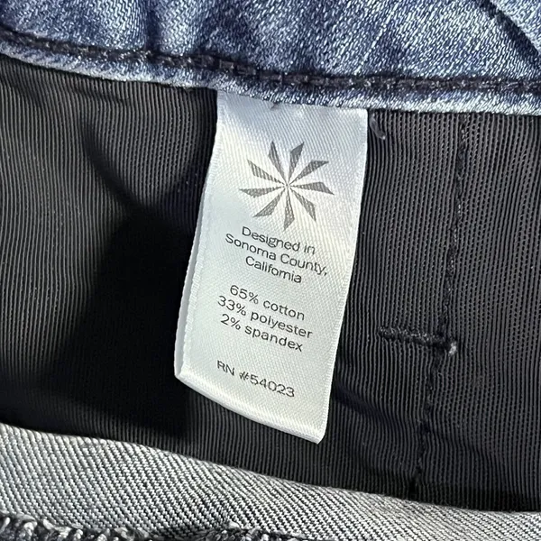 Athleta Jeans Womens 2 Sculptek‎ Skinny Low Rise Dark Wash Denim Pants Boho Chic - Image 10