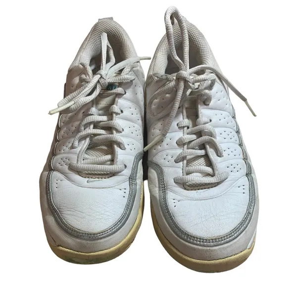 Nike Air Zoom Women’s Size 7 White Sneakers Laced y2k 90's Chunky Seinfeld - Image 10