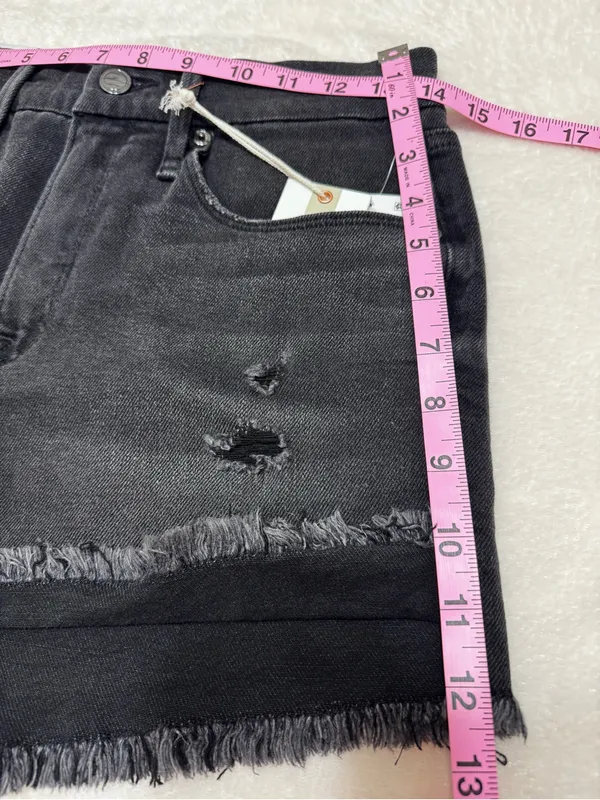 Good American Good Curve Jean Shorts Size 6/28 - Image 9