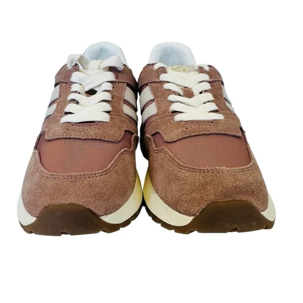 Steve Madden Women's Blume‎ Mixed Media Sneaker Mocha Mult Size 7M NWB - Image 2
