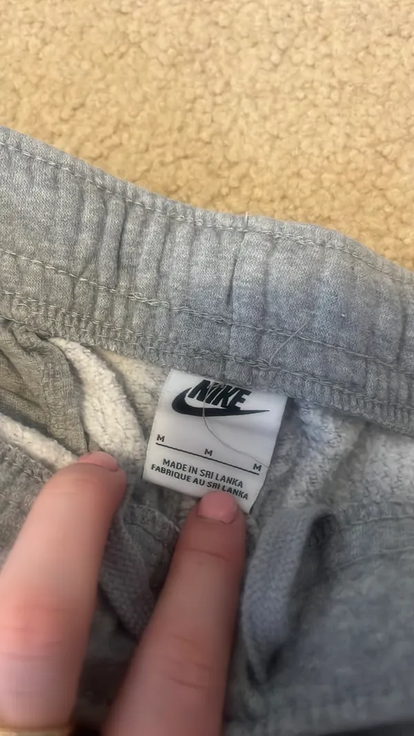 Grey nike sweatpants  - Image 2