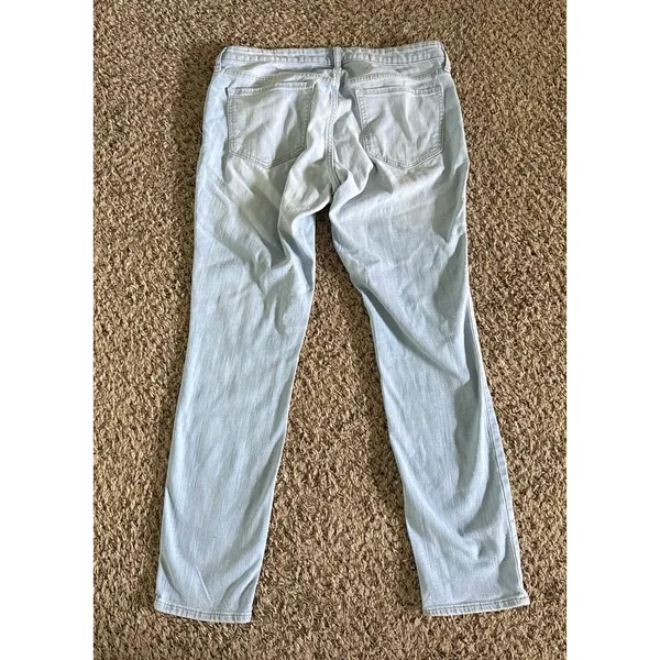 Old Navy Women's Rockstar Light Wash Regular Jeans Size 14‎ - Image 6