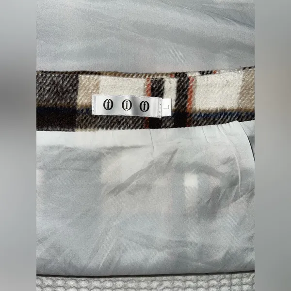 Plaid Academia Mini Skirt - Image 3