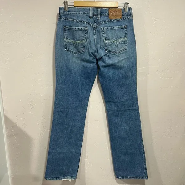 Lucky Brand Jeans Blue Womens 6/28 Denim Straight Leg - Image 4